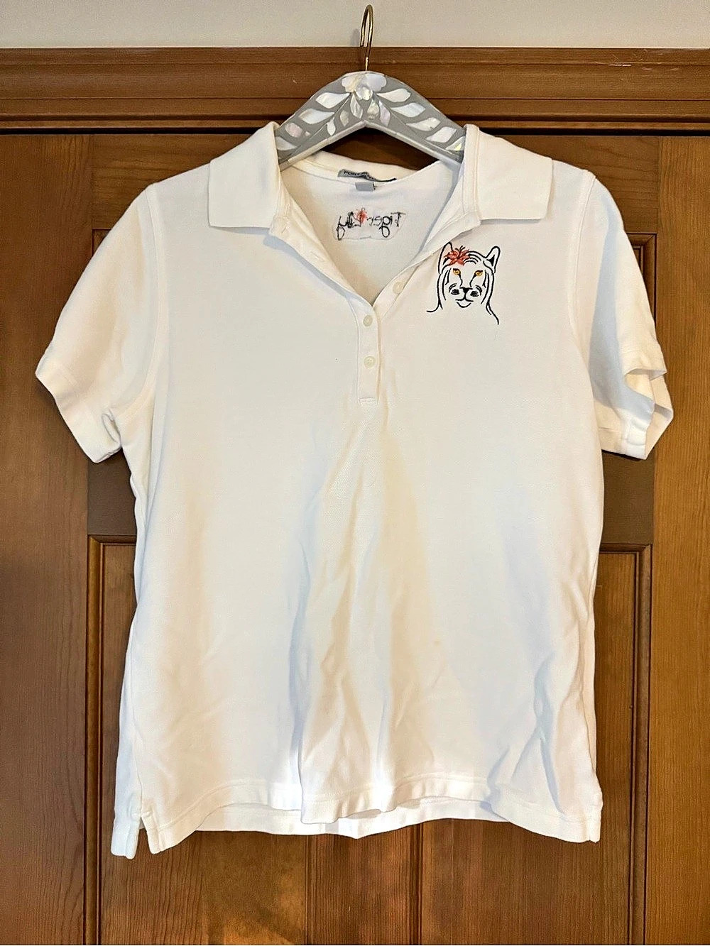 Port Authority Tiger Lily Embroidery Polo Shirt